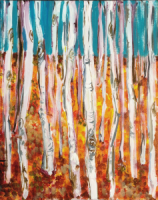 Klimt - Forest of Beach Trees