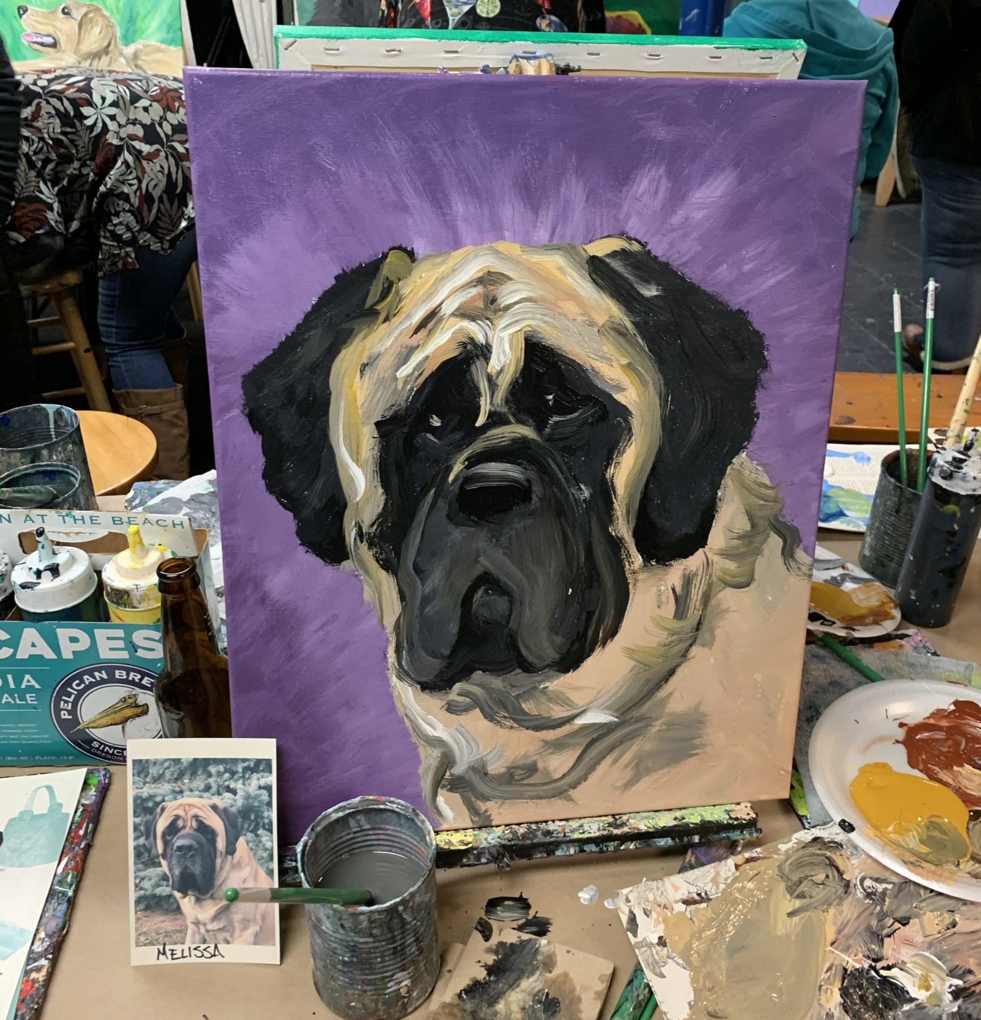 Watercolor Painting Classes Loaded Brush