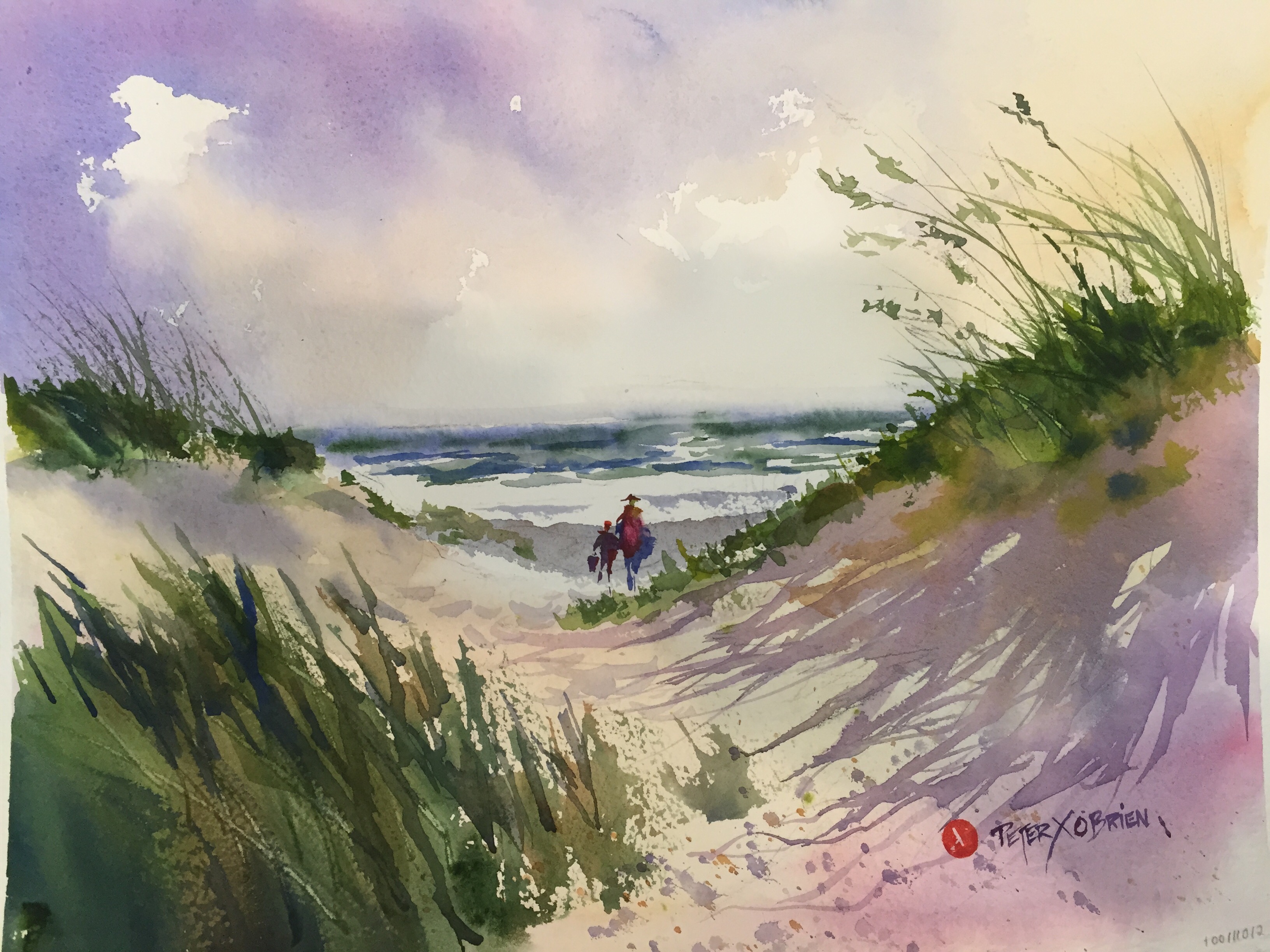 Watercolor Painting Classes Loaded Brush
